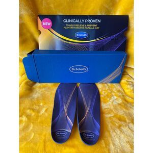 New- Dr. Scholl's‎ Clinically Proven Plantar Fasciitis Orthotic Insoles W7/M6